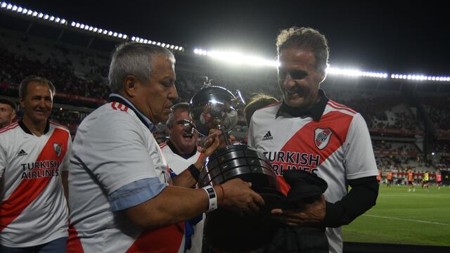 Oscar Ruggeri contó su emoción tras el homenaje de River.