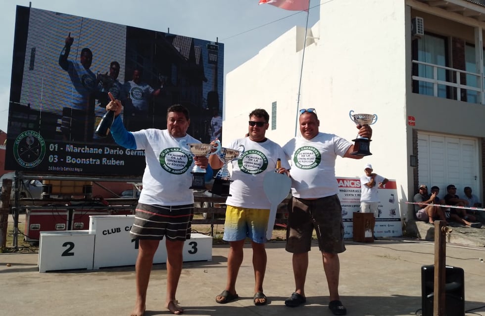 24 Horas de la Corvina Negra: Darío Marchane  es el ganador en el concurso paralelo a la Pieza de Mayor Peso