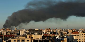 La franja de Gaza en uno de los días más violento