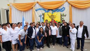 El hospital "San Roque" de San Salvador de Jujuy fue elegido este año para ser escenario de la recordación del Día Internacional de la Enfermería.