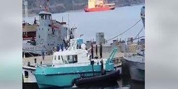 Cuatro lesionados fue el saldo que dejó un accidente entre embarcaciones de la Armada Argentina.