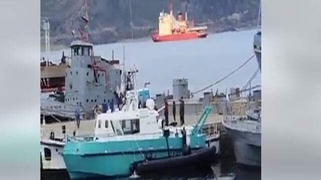 Cuatro lesionados fue el saldo que dejó un accidente entre embarcaciones de la Armada Argentina.