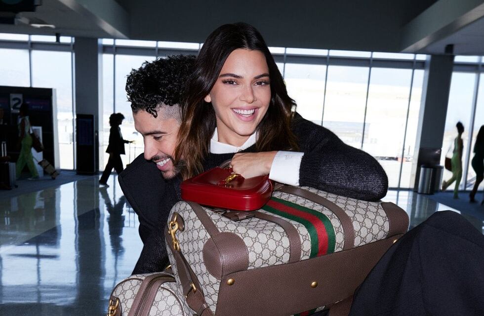 Bad Bunny y Kendall Jenner posaron juntos en la nueva campaña de Gucci y causaron furor