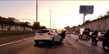 Choque fatal en el Acceso Oeste