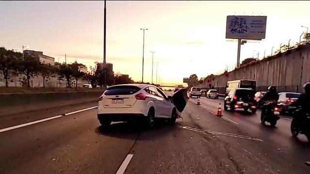 Choque fatal en el Acceso Oeste