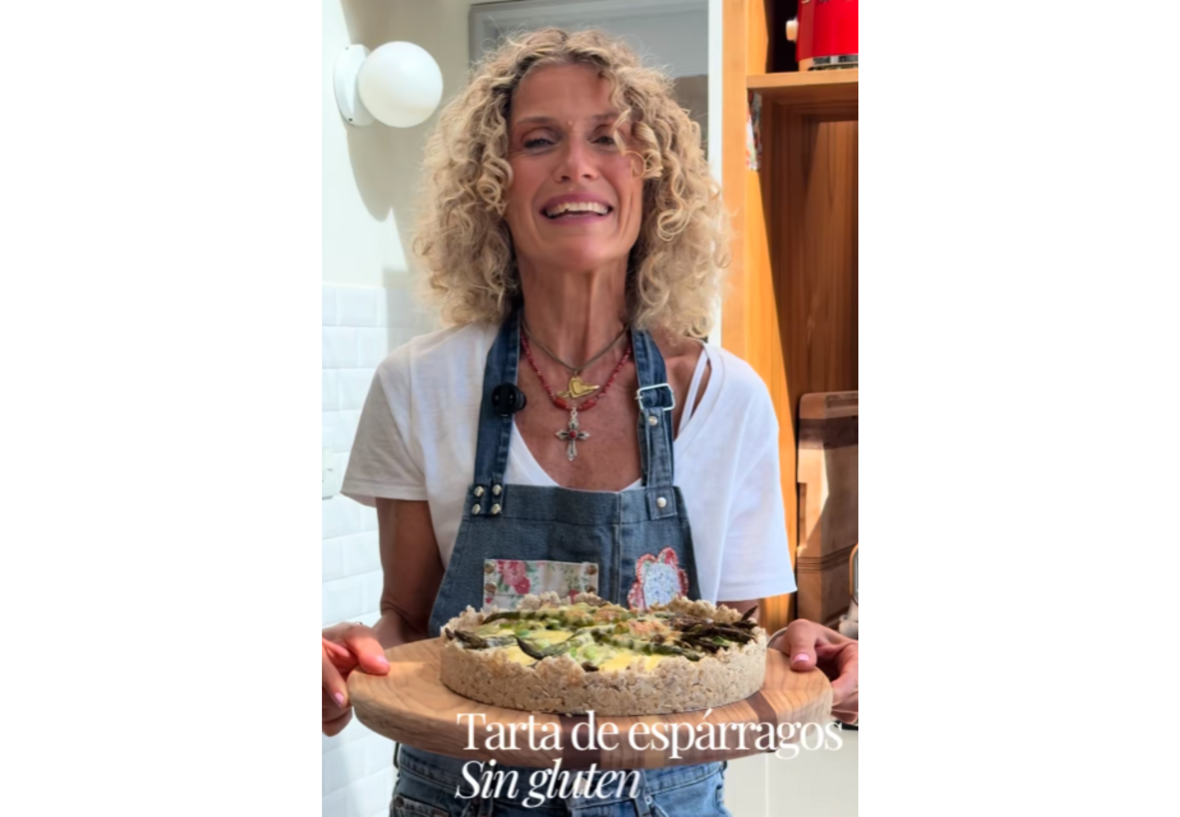 La cocinera compartió la receta en sus redes.