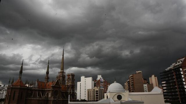La tormenta en Córdoba Capital.