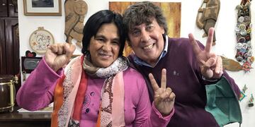 Mientras se recupera, Milagro Sala recibió la visita del sindicalista nacional Pablo Micheli.