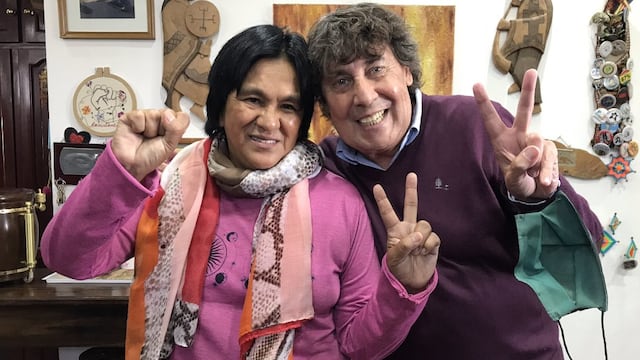 Mientras se recupera, Milagro Sala recibió la visita del sindicalista nacional Pablo Micheli.
