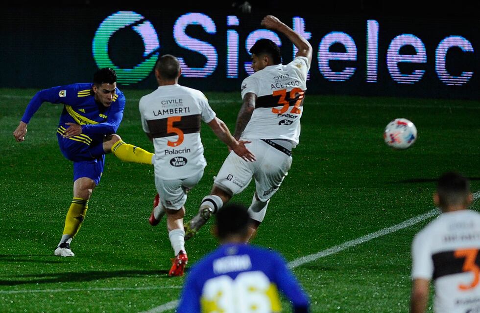 La alegría de Cristian Pavón tras volver a marcar con la camiseta de Boca