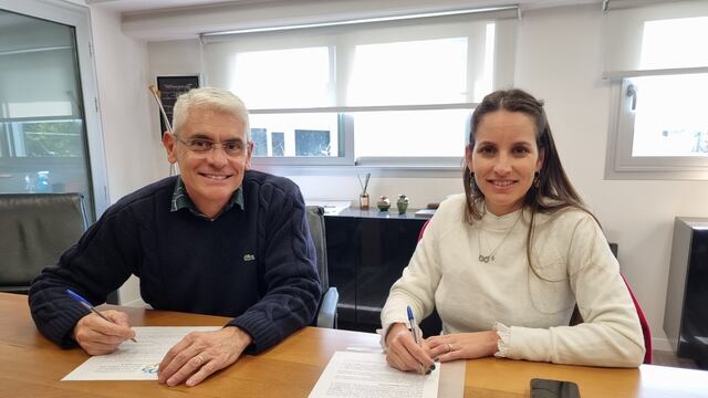 Gustavo Molfino y María Paz Caruso