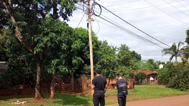 Lamentablemente, falleció el operario que recibió la descarga eléctrica.
