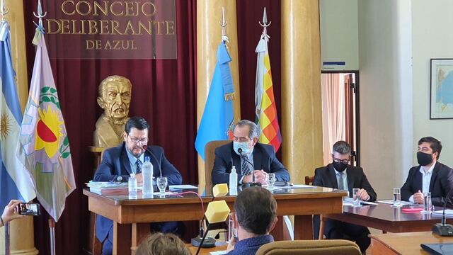 La última visita de Vieyra al Concejo Deliberante