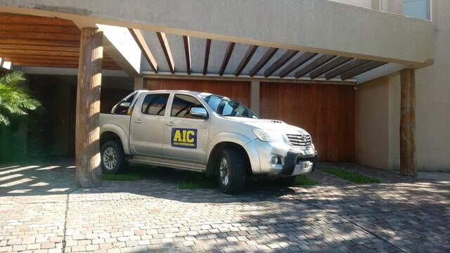 La Agencia de Investigación Criminal (AIC) intervino este lunes en el operativo en el norte santafesino. (Reconquista Hoy)