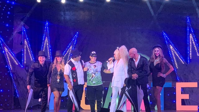 El varieté de medianoche del Teatro Corrientes contó con la presencia del músico en la platea.