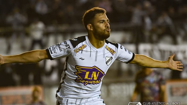 Octavio Bianchi, el goleador de All Boys, en el radar de Talleres (Prensa All Boys).
