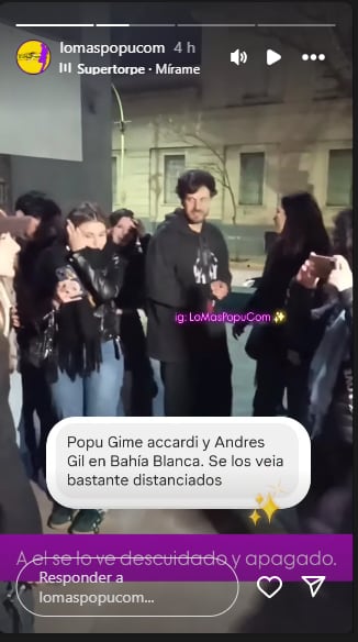 Andrés Gil y Gimena Accardi