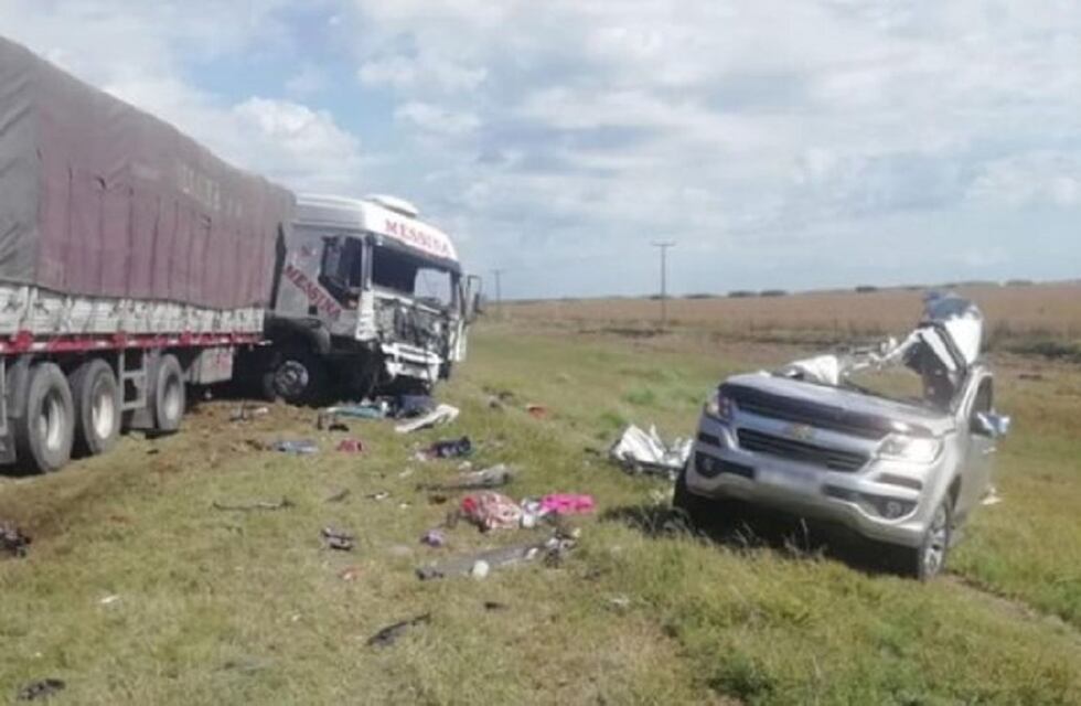 Sur de Córdoba: accidente con dos muertos, en Ruta 7