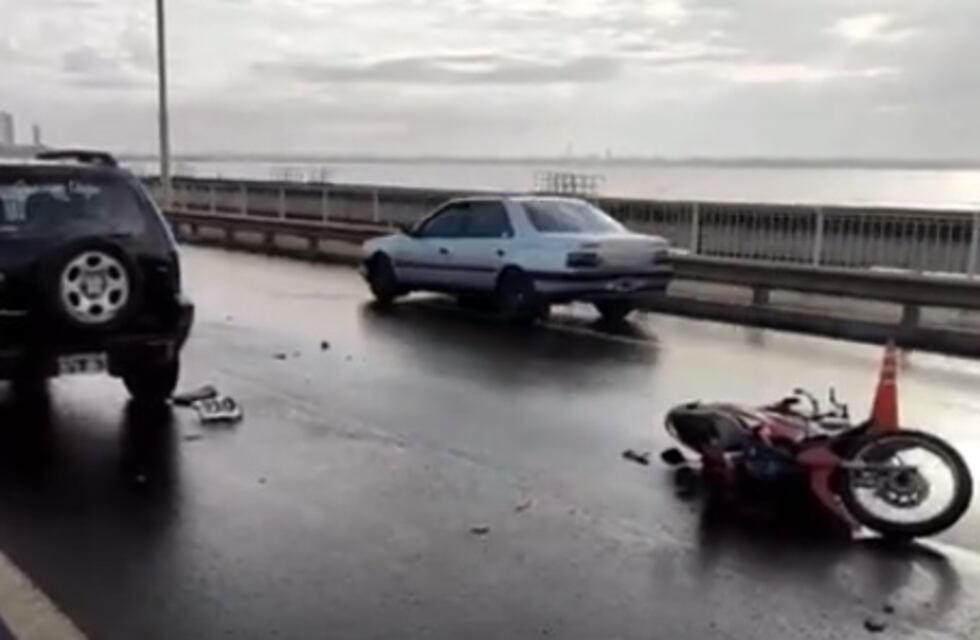 Accidente de tránsito en el Zaimán: un herido de gravedad