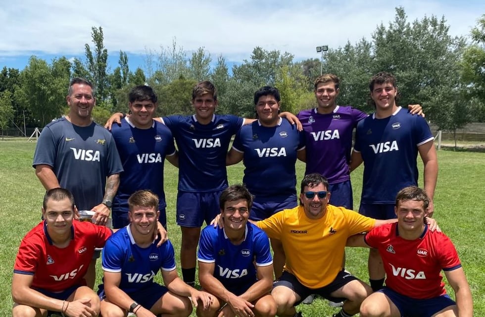 Jugadores tucumanos M17 en una convocatoria de la UAR