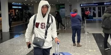 Sebastián Villa, de buen semestre en Independiente Rivadavia. Lo quieren Talleres y un competidor de peso (La Voz archivo).