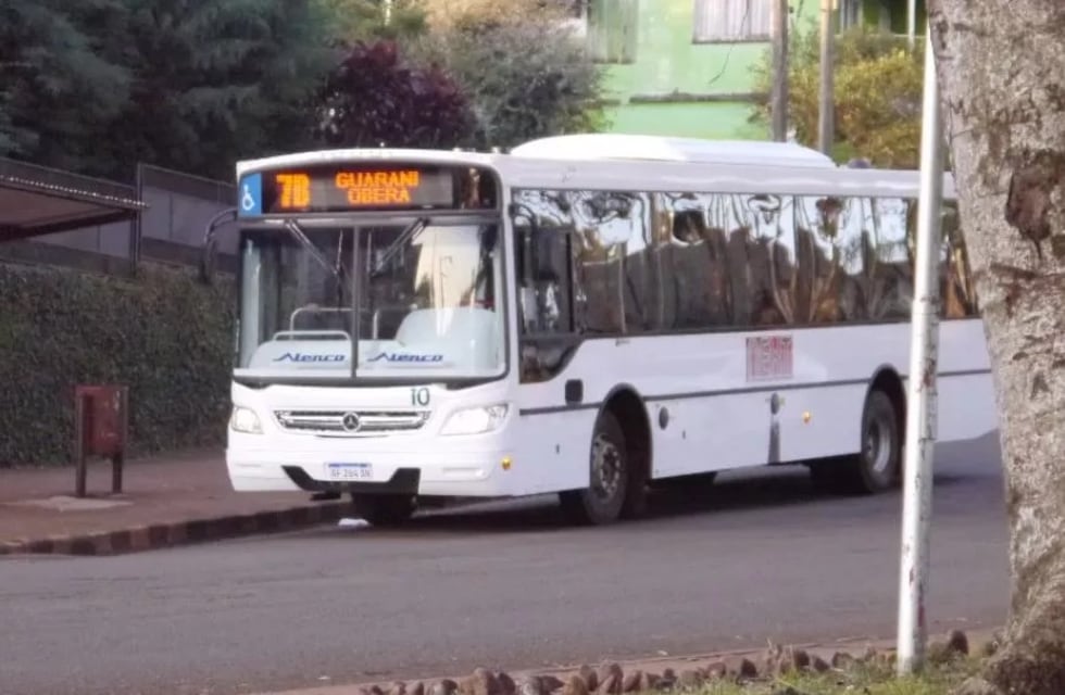 A partir del miércoles entra en vigor las nuevas tarifas del boleto urbano en Oberá