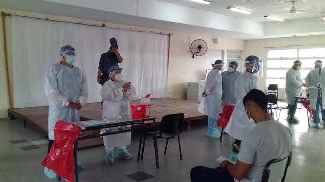 En tres puntos de la provincia iniciaron la vacunación con la Sputnik V