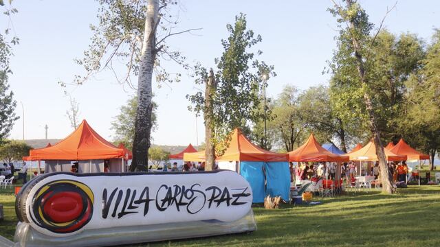 Feria ecológica en Carlos Paz.