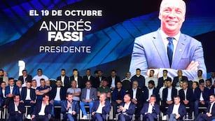 Presentación de la lista de Andres Fassi para las elecciones de Talleres en el Centro de Convenciones Córdoba.