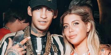 Wanda Nara y L-Gante fueron más que amigos. Gentileza:  instagram lgante_keloke.