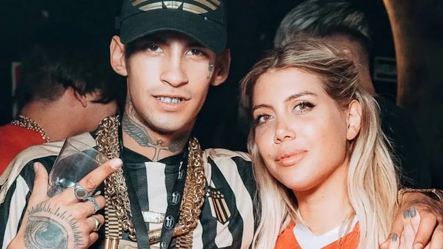 Wanda Nara y L-Gante fueron más que amigos. Gentileza:  instagram lgante_keloke.