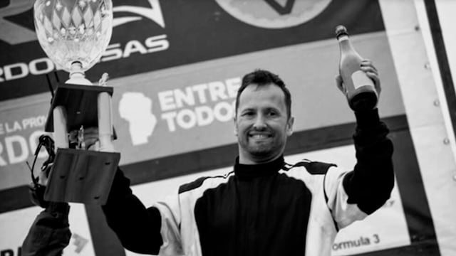 Luto por el fallecimiento del piloto cordobés Claudio Segarra (Gentileza Carburando).