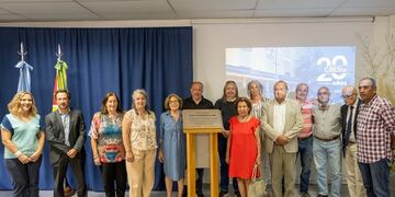 Cresta celebró sus 20 años con un homenaje y una placa conmemorativa