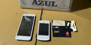 Allanamiento en Cacharí