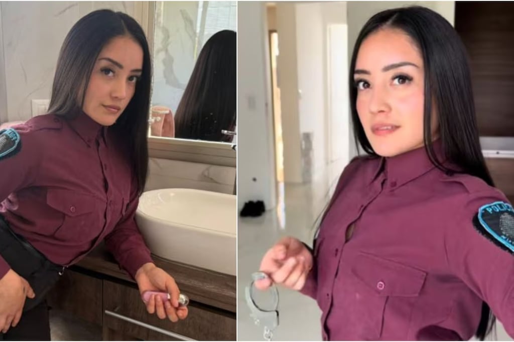 Escándalo en la Policía de la Ciudad: suspendieron a una agente por grabar videos en TikTok con su uniforme