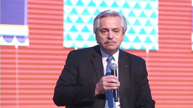 El presidente Alberto Fernández (Archivo)