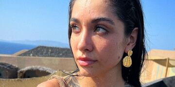 María Becerra en Grecia.