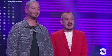 J Balvin y su doble
