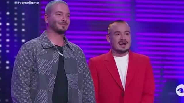 J Balvin y su doble