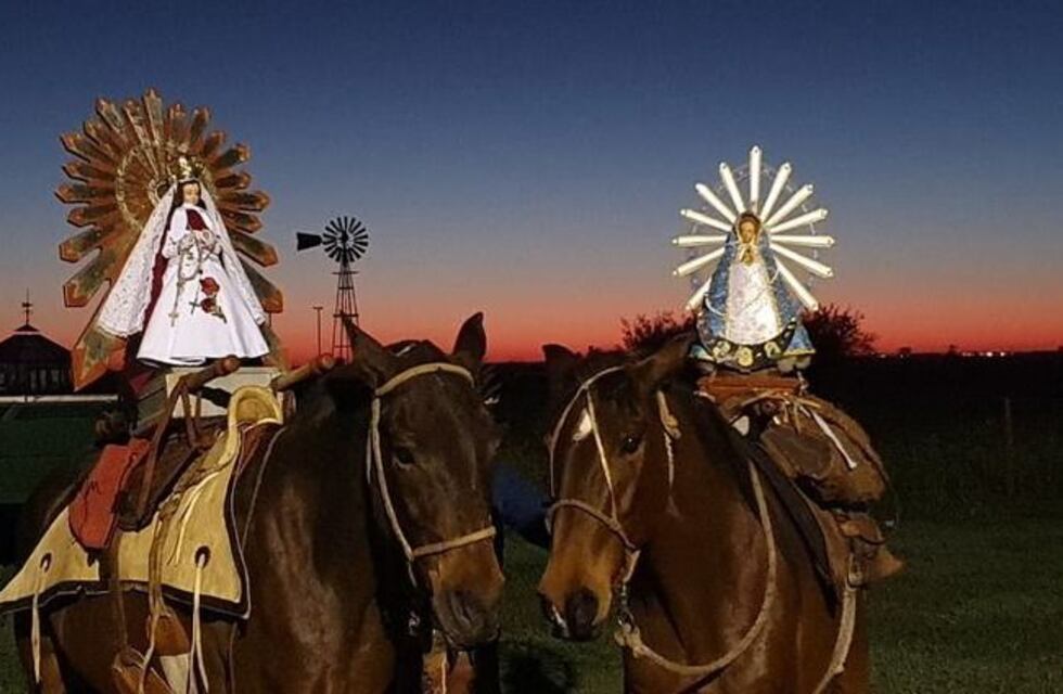 La Virgen de Luján y la Del Milagro recorren 1.600 kilómetros para llegar a Salta