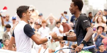 Federico Coria cayó ante Gael Monfils. (EFE)