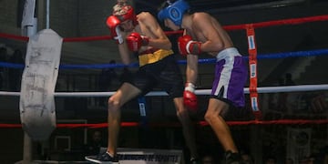 Boxeo en el Polideportivo Municipal de Tres Arroyos