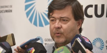 Eugenio Agüero Gamboa, ministro de Seguridad de la provincia de Tucumán.
