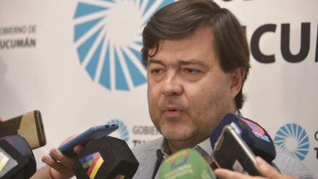Eugenio Agüero Gamboa, ministro de Seguridad de la provincia de Tucumán.