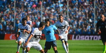Belgrano enfrentó a Platense por la fecha 18 de la Liga Profesional. (Nicolás Bravo / La Voz)