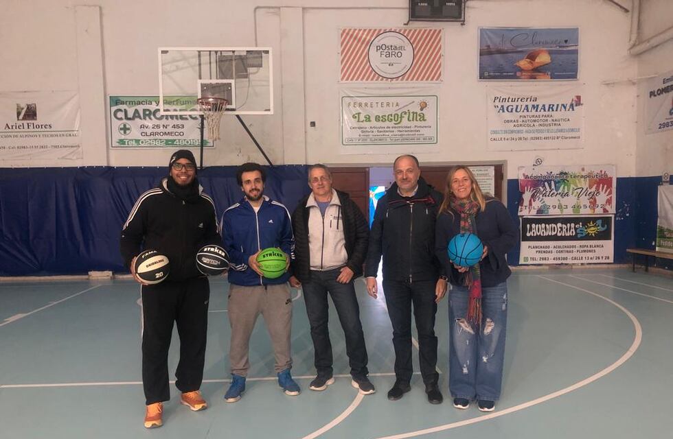 Pablo Garate se reunió con integrantes del Club Recreativo Claromecó