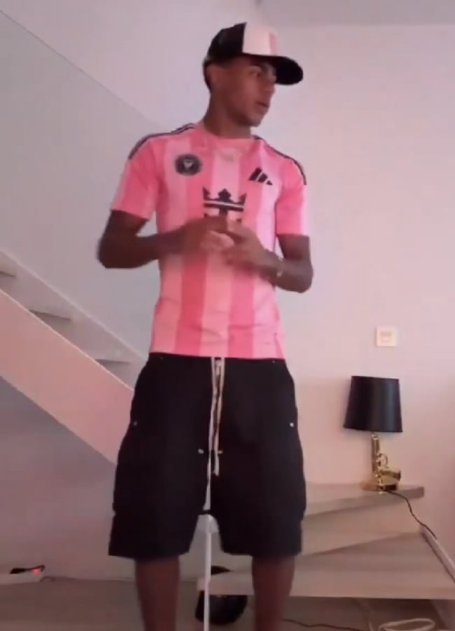 Lamine Yamal con la camiseta de Inter Miami