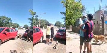Un hombre estuvo internado durante ocho meses por Covid-19 y sus vecinos lo recibieron con una emotiva bienvenida.