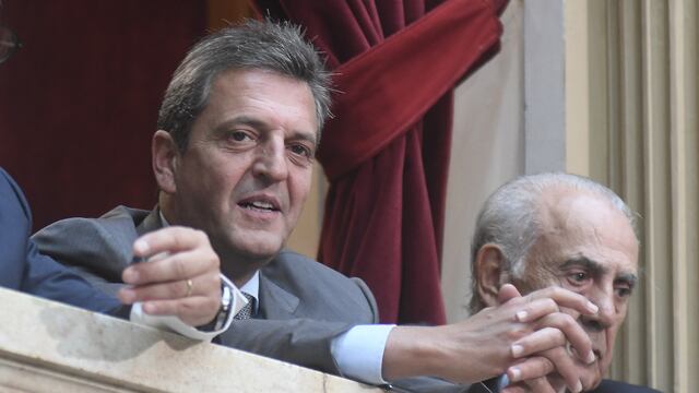 El ministro de Economía, Sergio Massa. (Federico Lopez Claro)