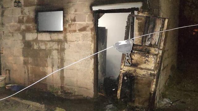 Se incendió una casa en Plaza Oubiñas y buscan ayuda para reconstruirla